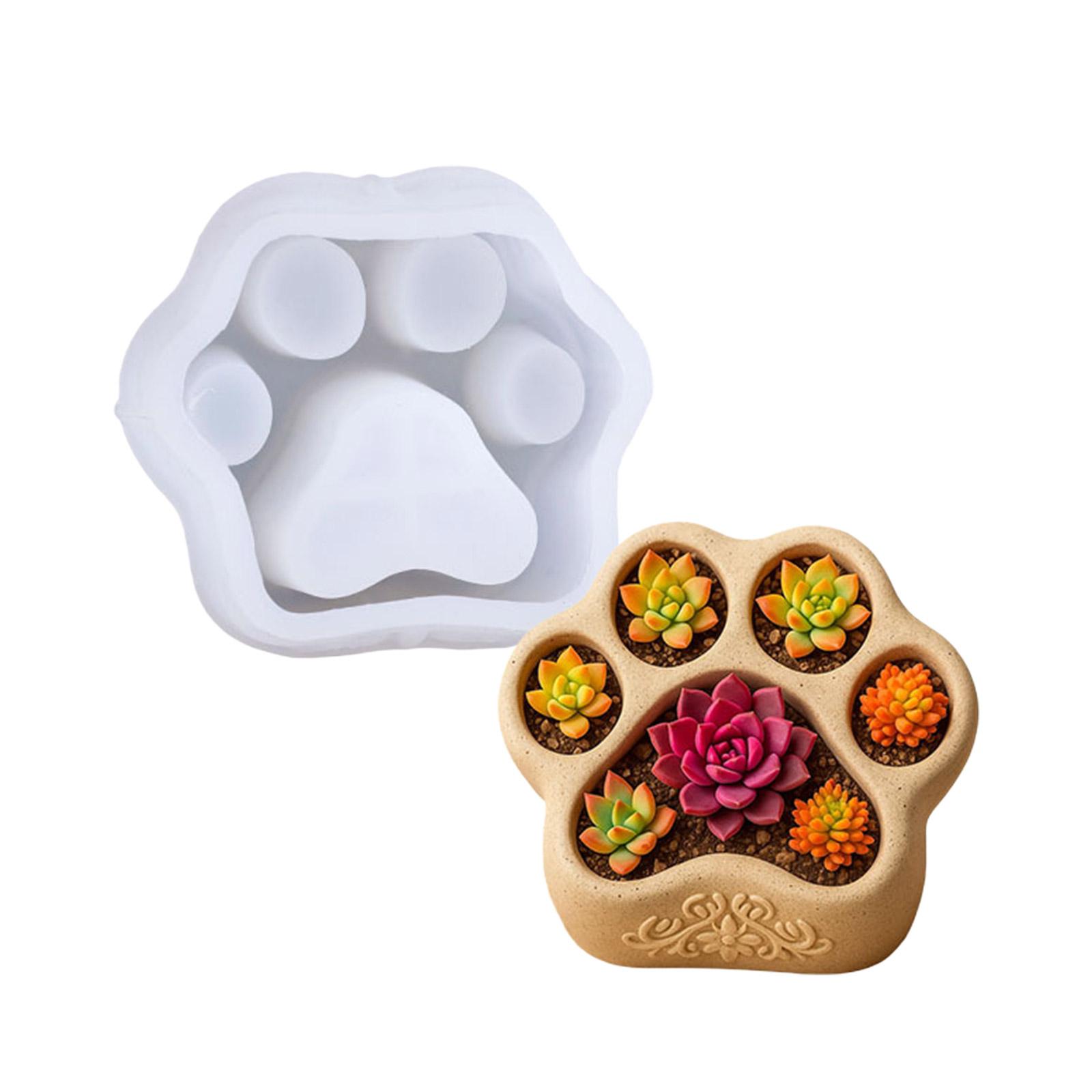 Easy Demolding Silicone Mold for Making Glossy Cats Paw Plant Pots with Clear Shape Perfect DIY Enthusiasts 1
Easy Demolding Silicone Mold for Making Glossy Cats Paw Plant Pots with Clear Shape Perfect DIY Enthusiasts 1