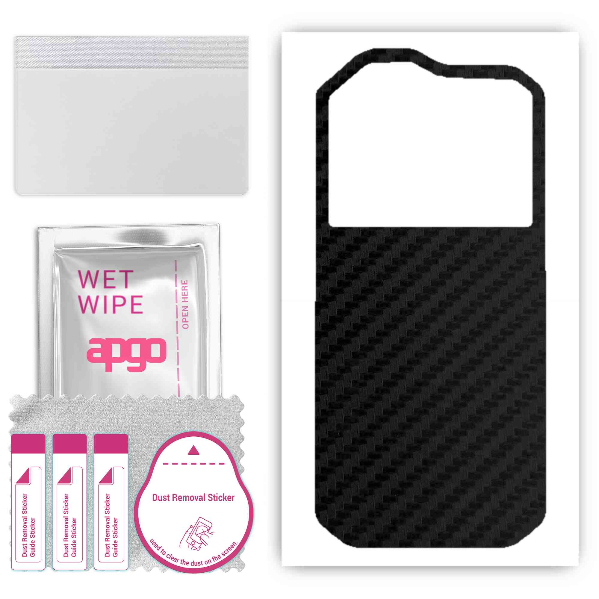 apgo Protective Skin Sticker for the back compatible with Cat S60, Wrap Film, Foil, Vinyl - Pattern Carbon Black
apgo Protective Skin Sticker for the back compatible with Cat S60, Wrap Film, Foil, Vinyl - Pattern Carbon Black