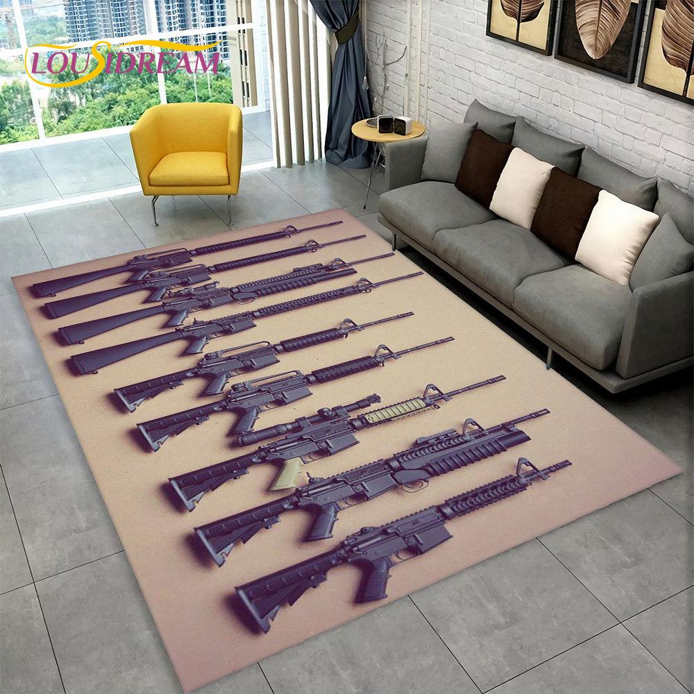 3D штурмовая винтовка, пистолет, патрон, коврик для пистолета, коврик для дома, гостиной, спальни, дивана, коврик для двери, декор, детский нескользящий напольный коврик 120x160cm(47x62in)
3D штурмовая винтовка, пистолет, патрон, коврик для пистолета, коврик для дома, гостиной, спальни, дивана, коврик для двери, декор, детский нескользящий напольный коврик 120x160cm(47x62in)
