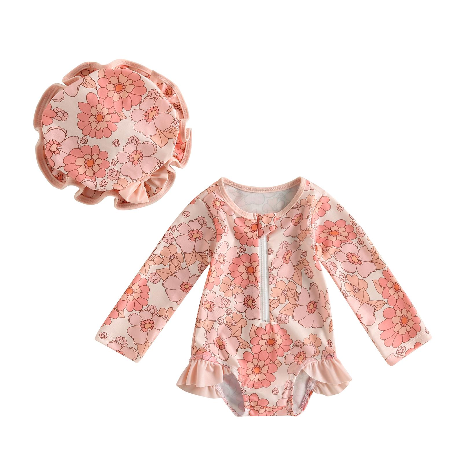 Купальник Rash Guard для маленьких девочек, купальный костюм с длинными рукавами и клубничным принтом + шляпа от солнца
Купальник Rash Guard для маленьких девочек, купальный костюм с длинными рукавами и клубничным принтом + шляпа от солнца