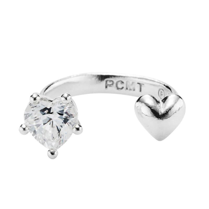 PICOMENT #006 Heart Cubic Zirconia Open Ring _ White No. 13
PICOMENT #006 Heart Cubic Zirconia Open Ring _ White No. 13