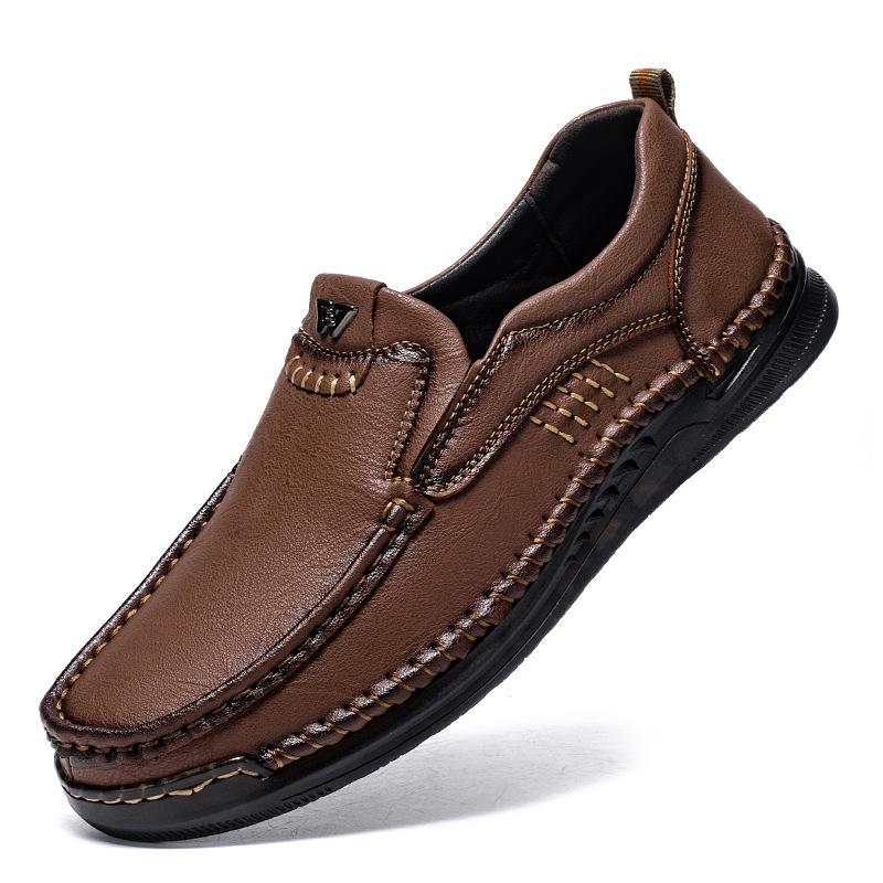 Popular men s shoes one-pedal casual leather shoes men s soft-soled lightweight Doudou shoes lazy foot cover dad loafers 47
Popular men s shoes one-pedal casual leather shoes men s soft-soled lightweight Doudou shoes lazy foot cover dad loafers 47
