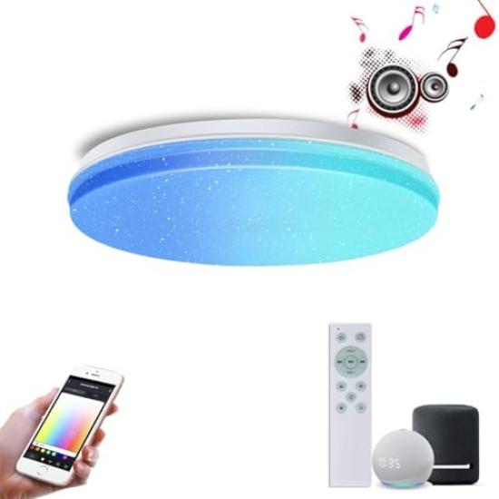 LED ceiling lamp with Bluetooth 6 tatami Alexa dimming color brightness high color energy remote control night living room easy electrical
LED ceiling lamp with Bluetooth 6 tatami Alexa dimming color brightness high color energy remote control night living room easy electrical