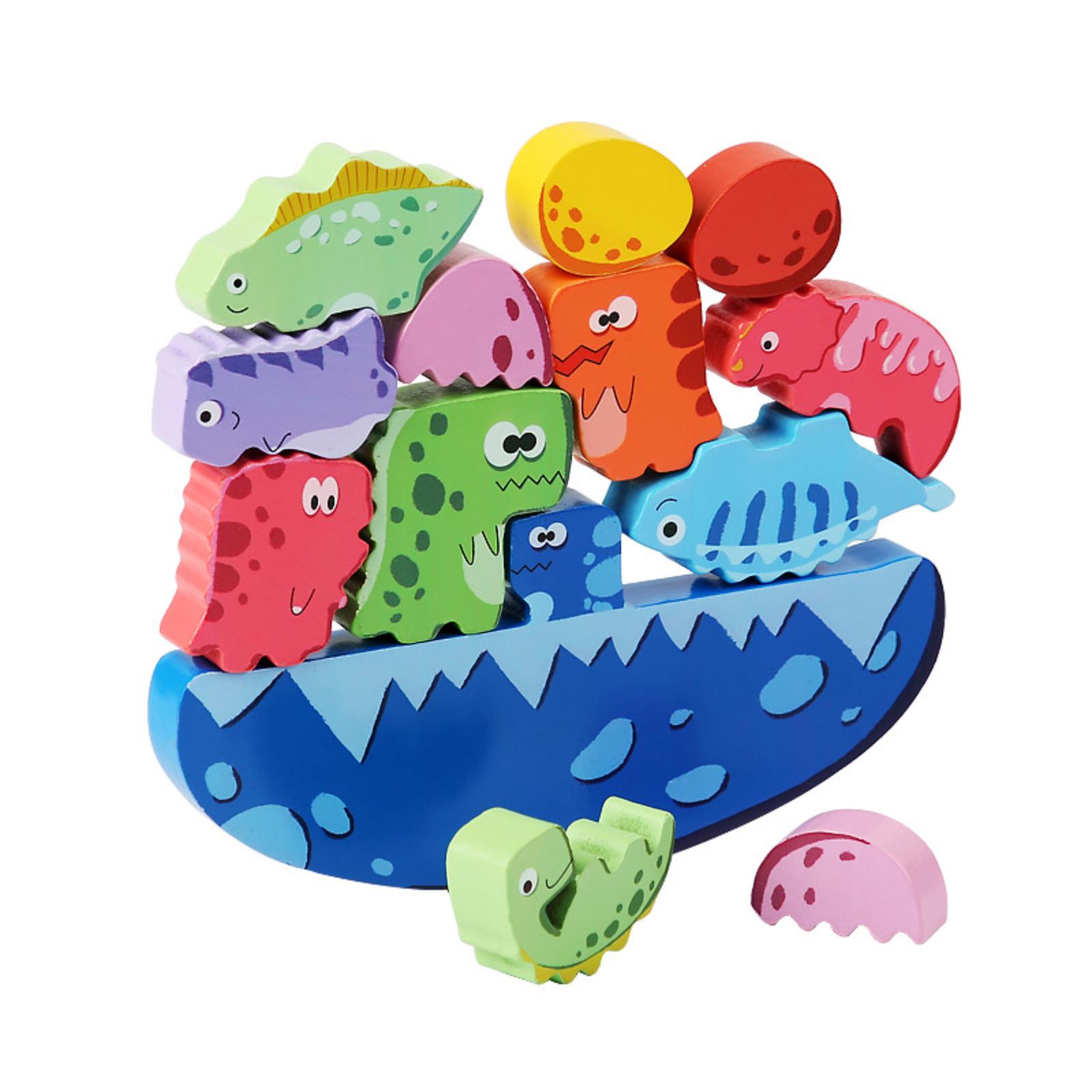 Happy Stacking Dinosaurs,Wooden Stacking Toy For Toddlers, Colorful Dinosaur Balancing Activity Toy, Improves Fine Motor Skills And Dexterity One Size
Happy Stacking Dinosaurs,Wooden Stacking Toy For Toddlers, Colorful Dinosaur Balancing Activity Toy, Improves Fine Motor Skills And Dexterity One Size