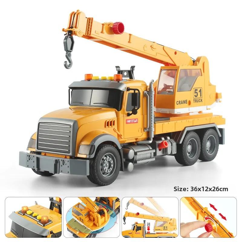 Игрушечный эвакуатор с бортовой платформой и краном с игровым набором гоночных автомобилей, большие игрушки, спасательная машина, толкай и двигайся, свет и звуки, подарок на день рождения для детей
Игрушечный эвакуатор с бортовой платформой и краном с игровым набором гоночных автомобилей, большие игрушки, спасательная машина, толкай и двигайся, свет и звуки, подарок на день рождения для детей