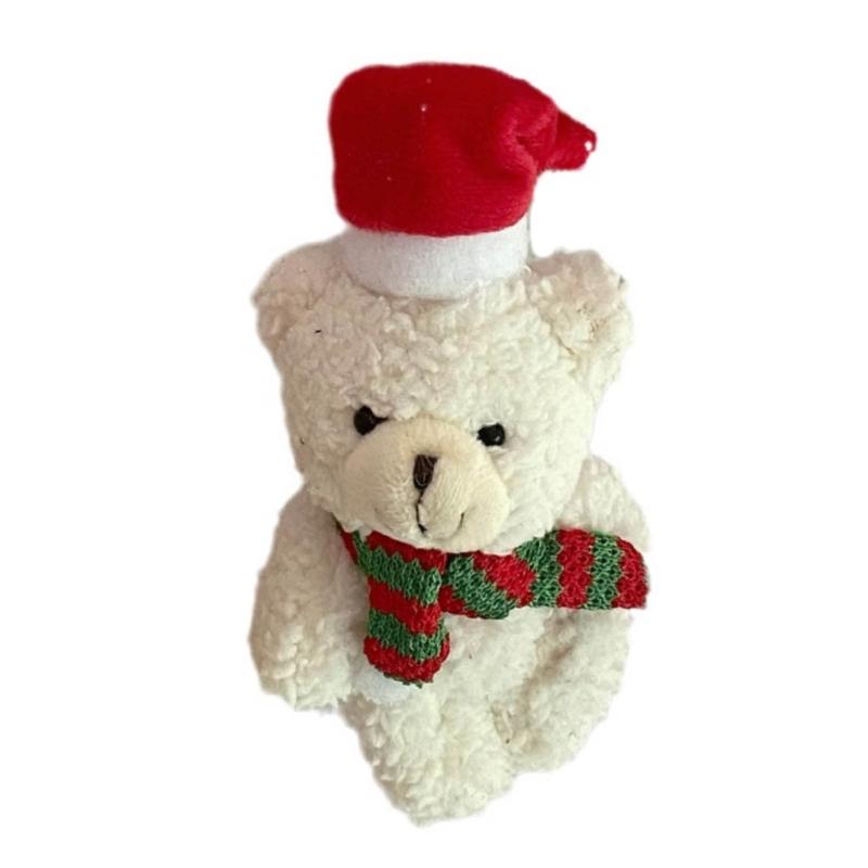 Christmas Bear Ornament Cute Holiday Decor Christmas Tree Pendant Fine Craftsmanship Adjustable Pose Bear Charm for Kids бежевый
Christmas Bear Ornament Cute Holiday Decor Christmas Tree Pendant Fine Craftsmanship Adjustable Pose Bear Charm for Kids бежевый