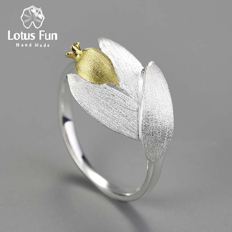 Lotus Fun гранат фрукты листья ветка регулируемые кольца для женщин стерлингового серебра 925 пробы модные украшения женский подарок
Lotus Fun гранат фрукты листья ветка регулируемые кольца для женщин стерлингового серебра 925 пробы модные украшения женский подарок