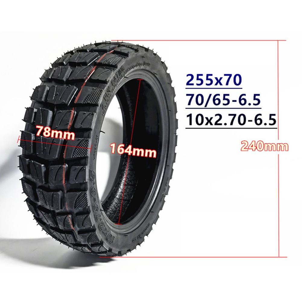 255*70 Vacuum Tire 70/65-6.5 About 700g Balance Car Black
255*70 Vacuum Tire 70/65-6.5 About 700g Balance Car Black