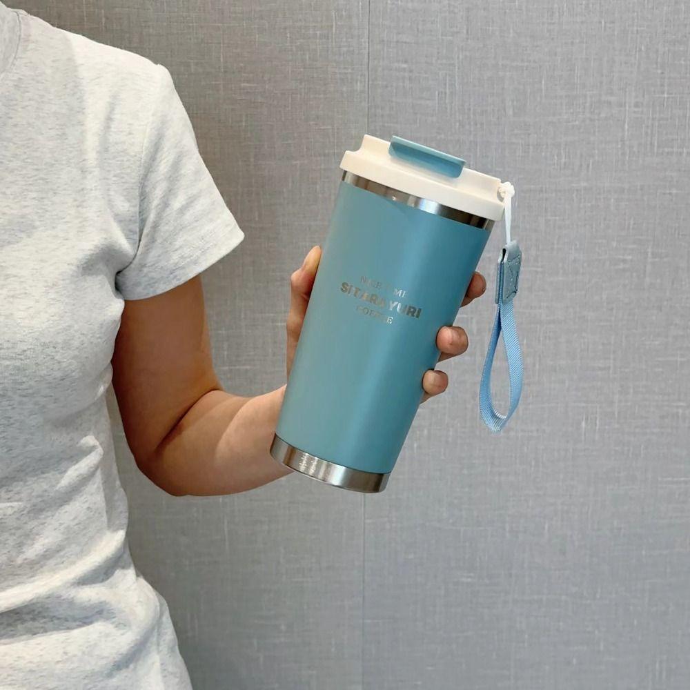 Leak-proof Student Bottle 450ml Insulated Cup Simple Straw Cup for School Office Outdoor bottle only-blue
Leak-proof Student Bottle 450ml Insulated Cup Simple Straw Cup for School Office Outdoor bottle only-blue