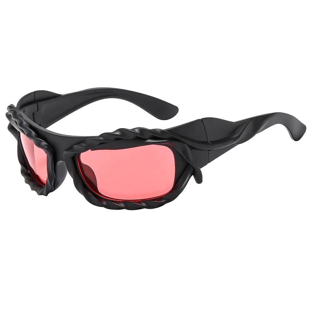 Y2K New Goggles For Men And Women Versatile Sports Sunglasses Smooth Lines Fashionable New Creative Party Eyeglasses
Y2K New Goggles For Men And Women Versatile Sports Sunglasses Smooth Lines Fashionable New Creative Party Eyeglasses