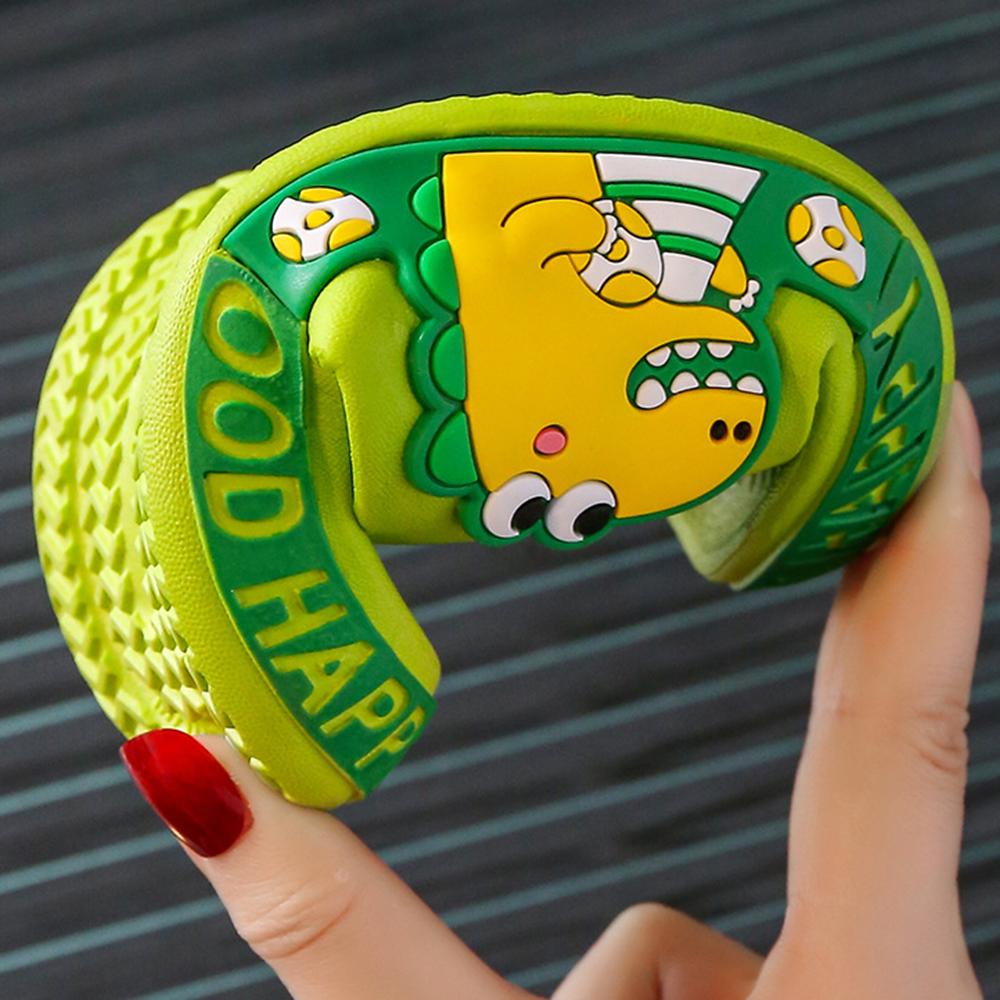 1 Pair Kids EVA Slippers Cartoon Dinosaur Non-Slip Sandals Boys Girls Summer Shoes Yellow/Size 28-29/18cm
1 Pair Kids EVA Slippers Cartoon Dinosaur Non-Slip Sandals Boys Girls Summer Shoes Yellow/Size 28-29/18cm