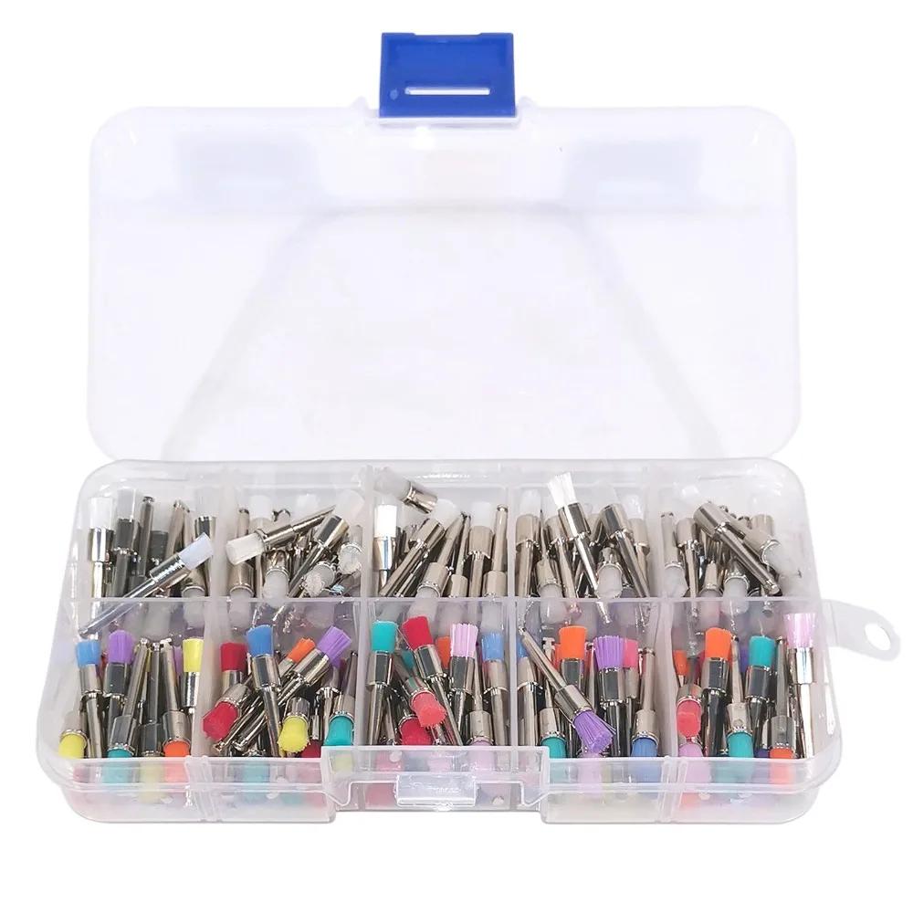 100Pcs Dental Polishing Brush Kits Disposable Nylon Flat Brush Heads 2.6Mm Mixed Color Cleaning Polishing Accessories
100Pcs Dental Polishing Brush Kits Disposable Nylon Flat Brush Heads 2.6Mm Mixed Color Cleaning Polishing Accessories