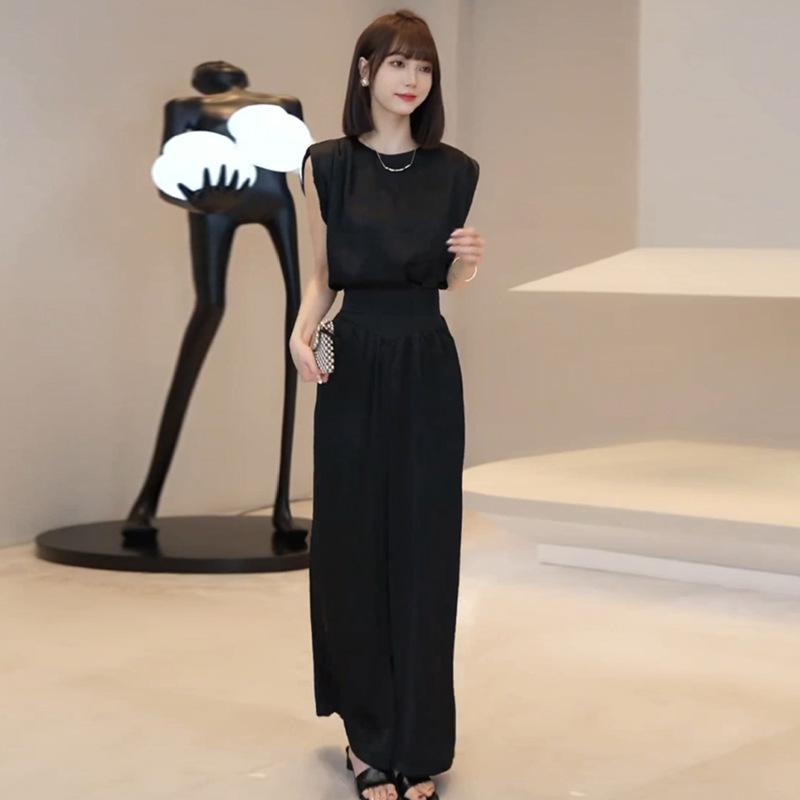Women s Summer Slimming Sleeveless Tank & High-Waist Wide-Leg Pants Two-Piece Set Medium
Women s Summer Slimming Sleeveless Tank & High-Waist Wide-Leg Pants Two-Piece Set Medium