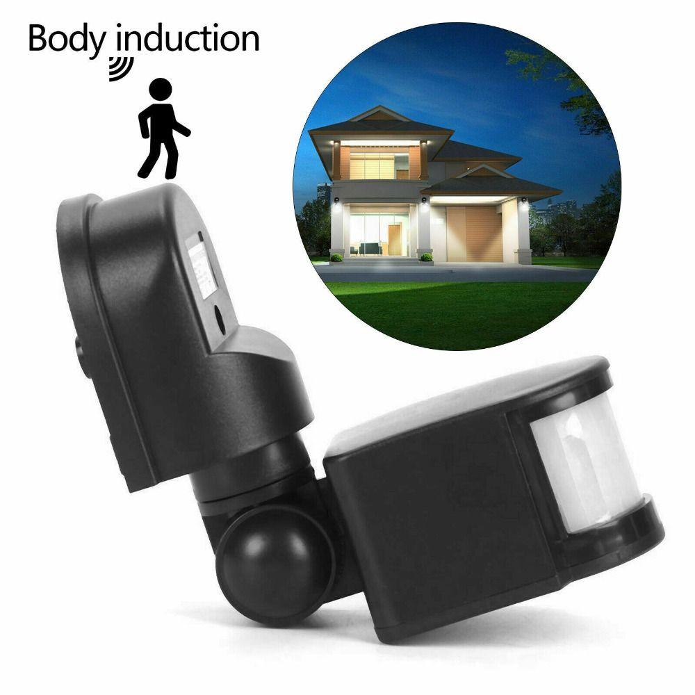 240V Security 180° Degree Movement Sensor Motion Sensor Switch PIR Motion Detector Switch чорний
240V Security 180° Degree Movement Sensor Motion Sensor Switch PIR Motion Detector Switch чорний