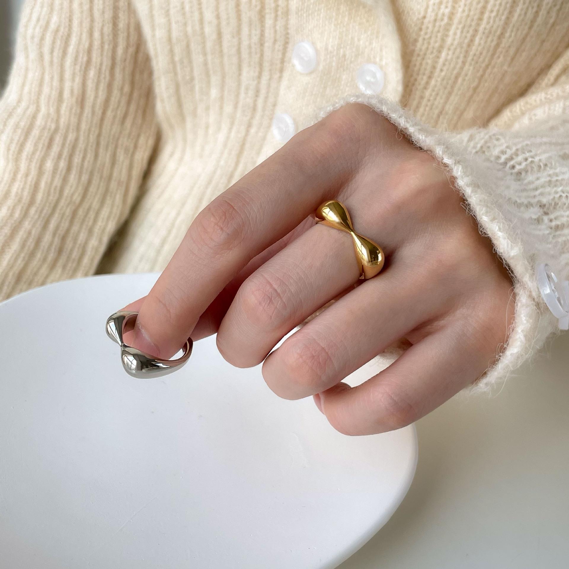 French Minimalist Stainless Steel Heart Open Ring - Women s 18K Gold Plated Fashion Ring 54mm Circumference/US Size 7
French Minimalist Stainless Steel Heart Open Ring - Women s 18K Gold Plated Fashion Ring 54mm Circumference/US Size 7
