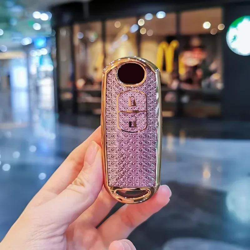 Key Case for Car Suitable for Mazda 3 Axela keycase CX4 CX5 cx8 pack cx30 Atenza keycover keyshell keychain female car shell
Key Case for Car Suitable for Mazda 3 Axela keycase CX4 CX5 cx8 pack cx30 Atenza keycover keyshell keychain female car shell