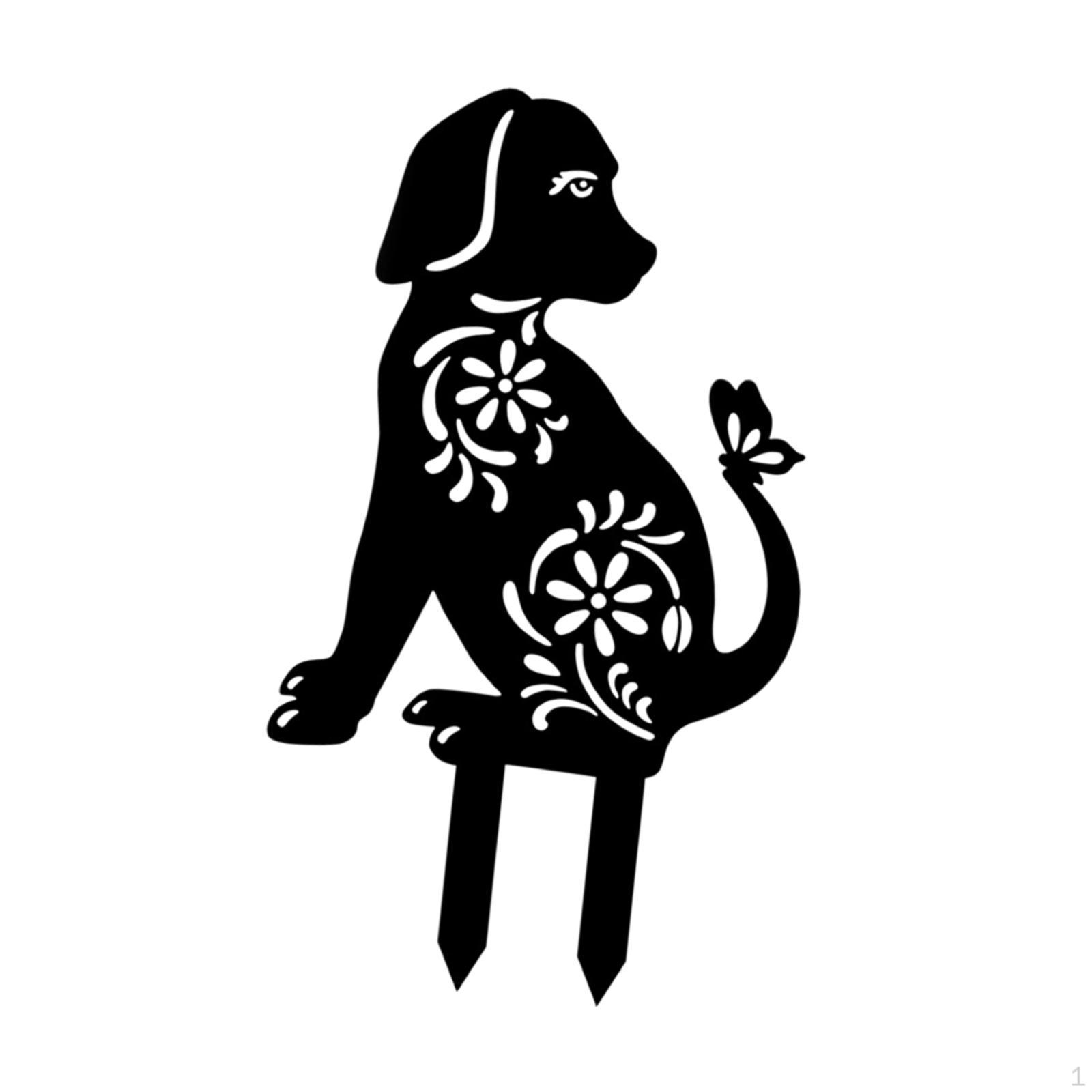 Garden Stake Animal Silhouette Decorations Creative Metal Painted Decor Art Ornament for style B
Garden Stake Animal Silhouette Decorations Creative Metal Painted Decor Art Ornament for style B