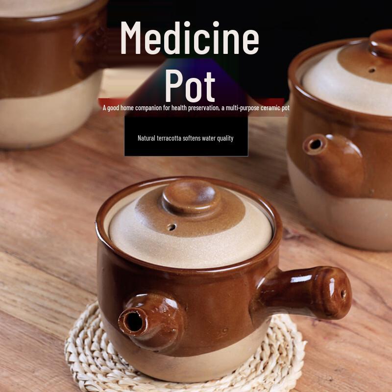 LIEI Traditional Earthenware Herbal Medicine Decoction Pot
LIEI Traditional Earthenware Herbal Medicine Decoction Pot