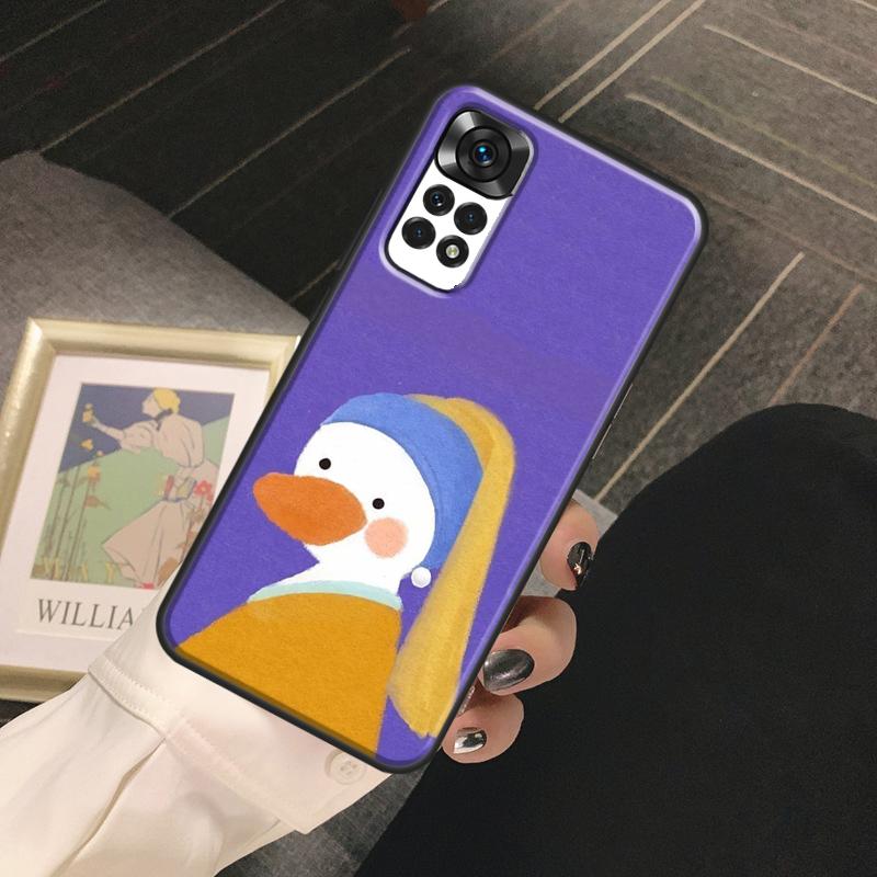 Cartoon Cute Animal Duck Funda For Xiaomi Redmi Note 14 Pro 9 10 11 12 13 Pro 10S 11S 12S Redmi 13C 10C 12C 14C Case Redmi 13 4G
Cartoon Cute Animal Duck Funda For Xiaomi Redmi Note 14 Pro 9 10 11 12 13 Pro 10S 11S 12S Redmi 13C 10C 12C 14C Case Redmi 13 4G