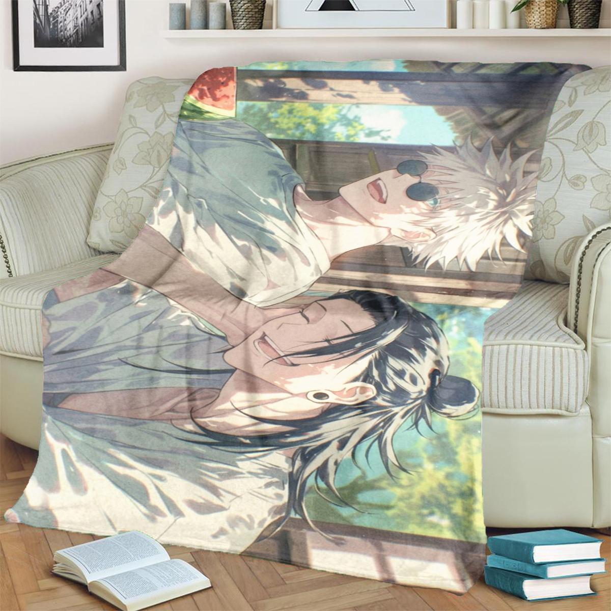 Jujutsu Kaisen Print Warm Blanket Flannel Soft for Bedrooms, Sofas, Beds, Chairs, Picnics, Travel 75x90cm
Jujutsu Kaisen Print Warm Blanket Flannel Soft for Bedrooms, Sofas, Beds, Chairs, Picnics, Travel 75x90cm