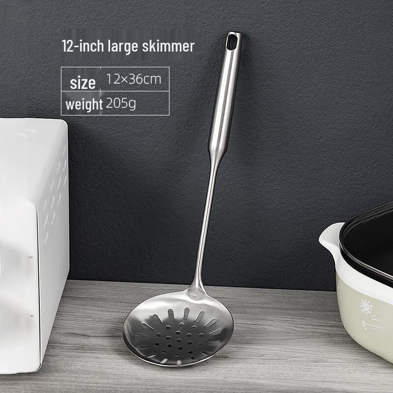 Bang Da Fu 304 Stainless Steel Large Slotted Spoon
Bang Da Fu 304 Stainless Steel Large Slotted Spoon