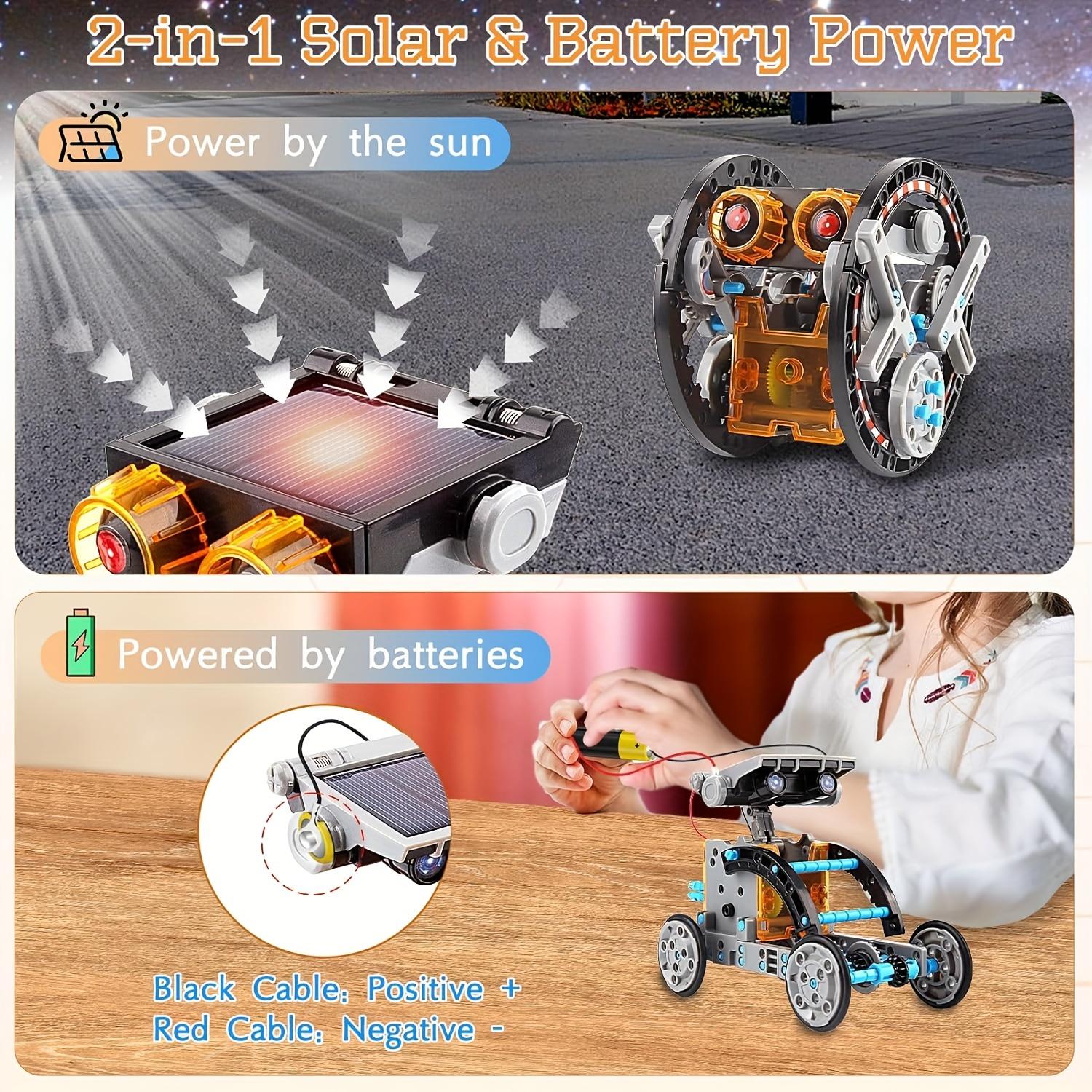 29 в 1 STEM солнечный робот-игрушка для детей DIY образовательные наборы STEM для детей, наборы игрушек на солнечной энергии, подарки для мальчиков и девочек (205 шт.
29 в 1 STEM солнечный робот-игрушка для детей DIY образовательные наборы STEM для детей, наборы игрушек на солнечной энергии, подарки для мальчиков и девочек (205 шт.