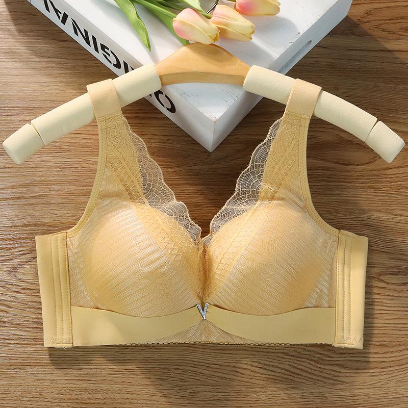 October follows spring and summer, no steel rims, bras gather, small breasts, medium and thick bras, no magnetism, through security inspection 34/75AB жёлтый
October follows spring and summer, no steel rims, bras gather, small breasts, medium and thick bras, no magnetism, through security inspection 34/75AB жёлтый