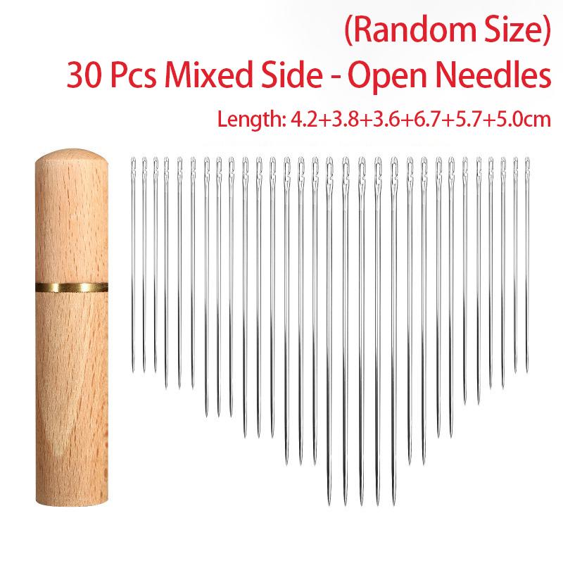 12/30Pcs Side Hole Blind Sewing Needles Stainless Steel Elderly Embroidery Needle DIY Home Self Threading Needle FRJ001
12/30Pcs Side Hole Blind Sewing Needles Stainless Steel Elderly Embroidery Needle DIY Home Self Threading Needle FRJ001