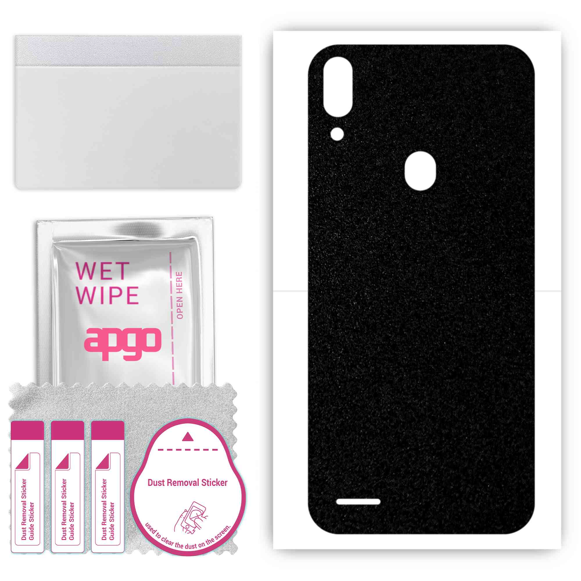 Apgo Protective Skin Sticker для задньої панелі, сумісної з Lenovo A7, Wrap Film, Foil, Vinyl - Pattern Matte Black
Apgo Protective Skin Sticker для задньої панелі, сумісної з Lenovo A7, Wrap Film, Foil, Vinyl - Pattern Matte Black
