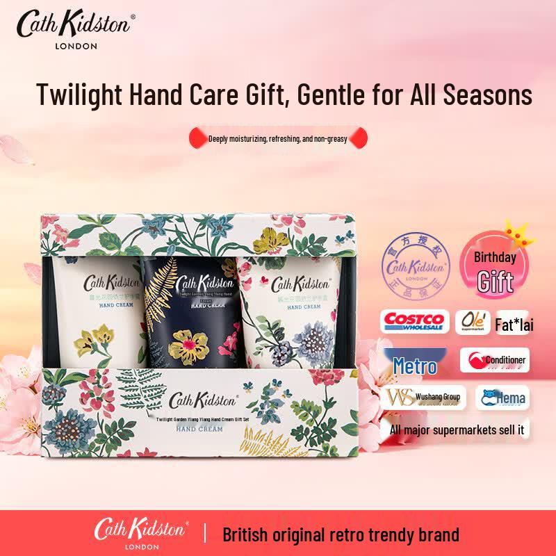 Cath Kidston Twilight Garden Ylang Ylang Hand Cream Set
Cath Kidston Twilight Garden Ylang Ylang Hand Cream Set