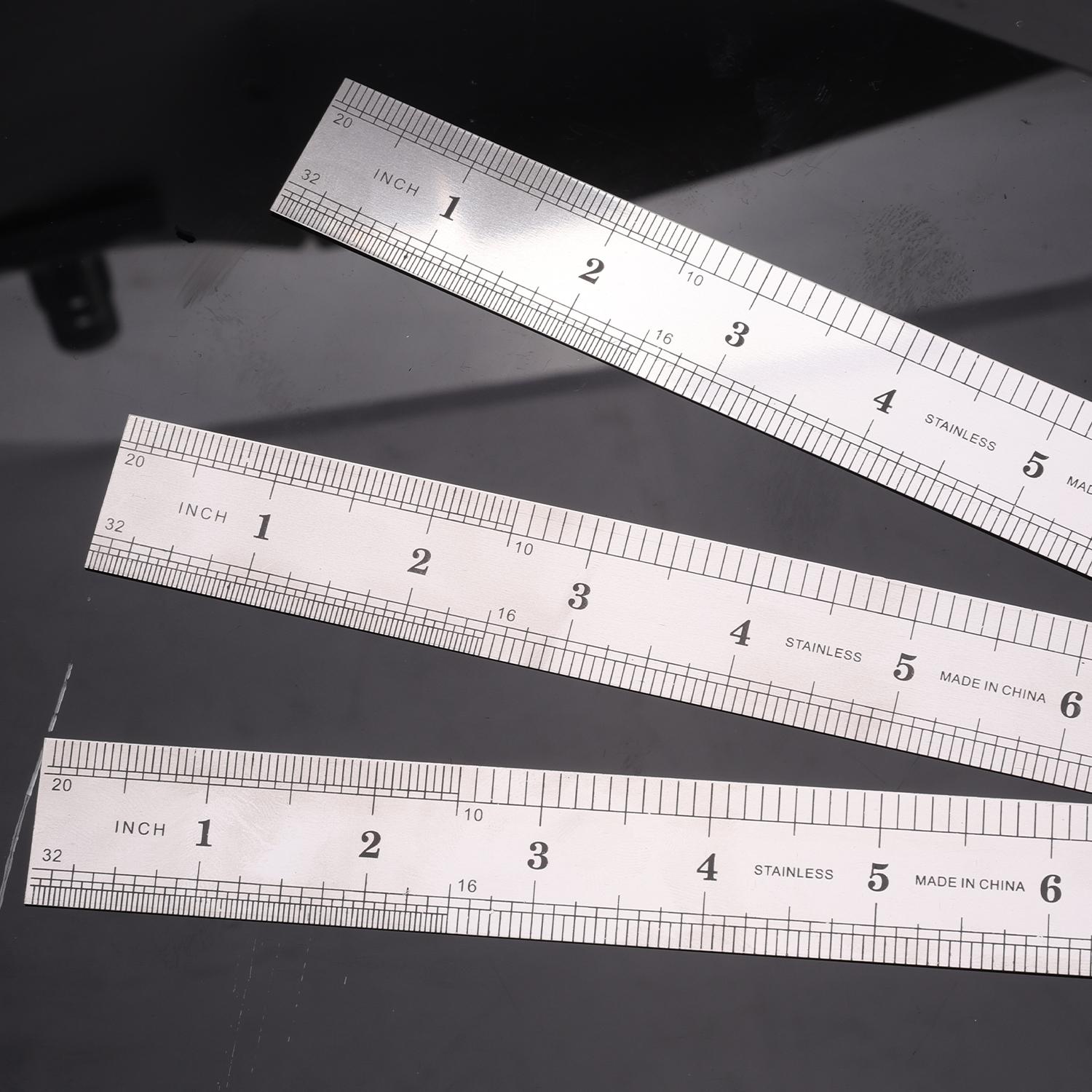 Stainless Steel Metal Straight Ruler Double Sided Precision Measuring Tool Metric Ruler 50cm DIY Drawing Centimeter Inches Scale
Stainless Steel Metal Straight Ruler Double Sided Precision Measuring Tool Metric Ruler 50cm DIY Drawing Centimeter Inches Scale