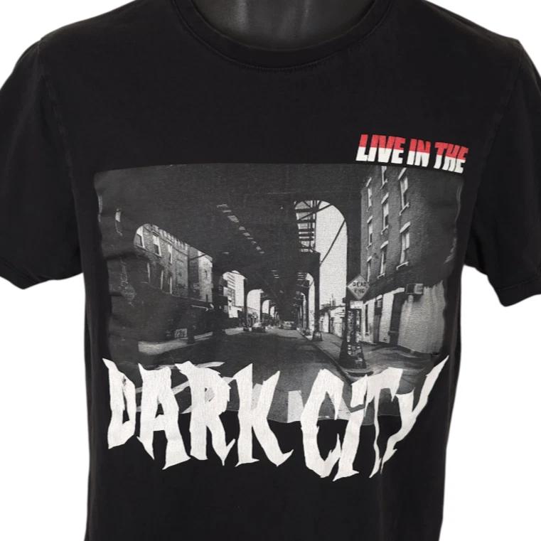 Dark City 100% Cotton T-shirt Mens Tees Top Mens Size Medium Black Plus Eighteen Streetwear L
Dark City 100% Cotton T-shirt Mens Tees Top Mens Size Medium Black Plus Eighteen Streetwear L