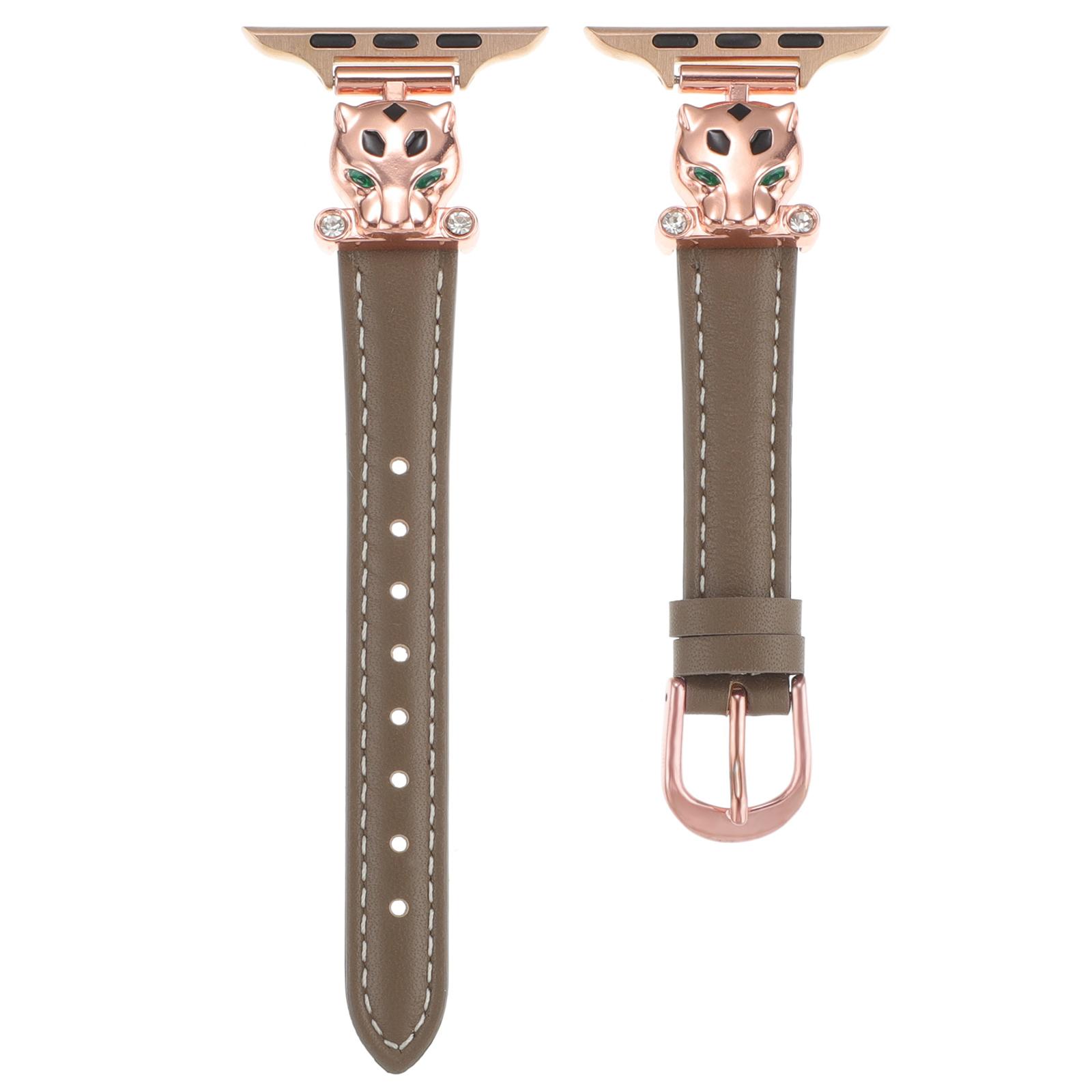 For Apple Watch Series 10 46mm/Ultra 2 Ultra 49mm/9 8 7 45mm/SE (2023) SE (2022) SE 6 5 4 44mm/3 2 1 42mm Watch Band Rose Gold/Brownness
For Apple Watch Series 10 46mm/Ultra 2 Ultra 49mm/9 8 7 45mm/SE (2023) SE (2022) SE 6 5 4 44mm/3 2 1 42mm Watch Band Rose Gold/Brownness