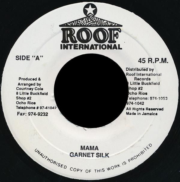 7inch Record GARNETT SILK Mama NONE Roof Internatio Jamaica Reggae Ska Dub Used
7inch Record GARNETT SILK Mama NONE Roof Internatio Jamaica Reggae Ska Dub Used