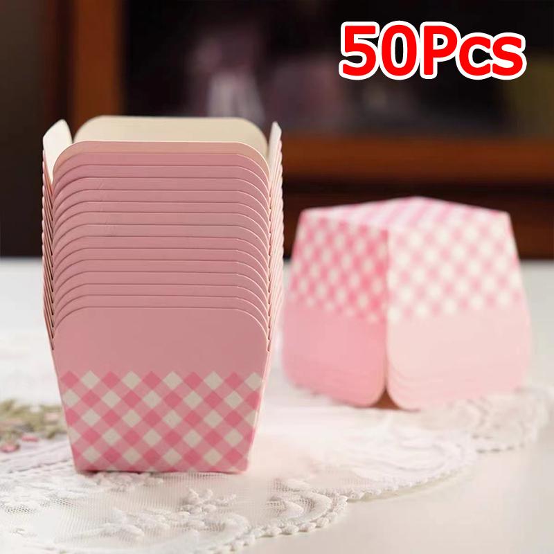 50PCS/Pack Disposable Odorless Stable Simple Cake Cup Cupcakes Environmentally Friendly Dessert Occasions 5x5x6cm/Single
50PCS/Pack Disposable Odorless Stable Simple Cake Cup Cupcakes Environmentally Friendly Dessert Occasions 5x5x6cm/Single