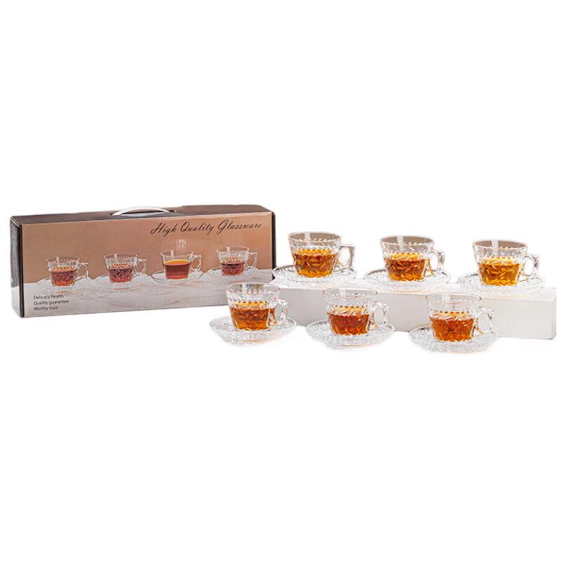 Love Journey 735 Glass 12-Piece Cup and Saucer Set
Love Journey 735 Glass 12-Piece Cup and Saucer Set