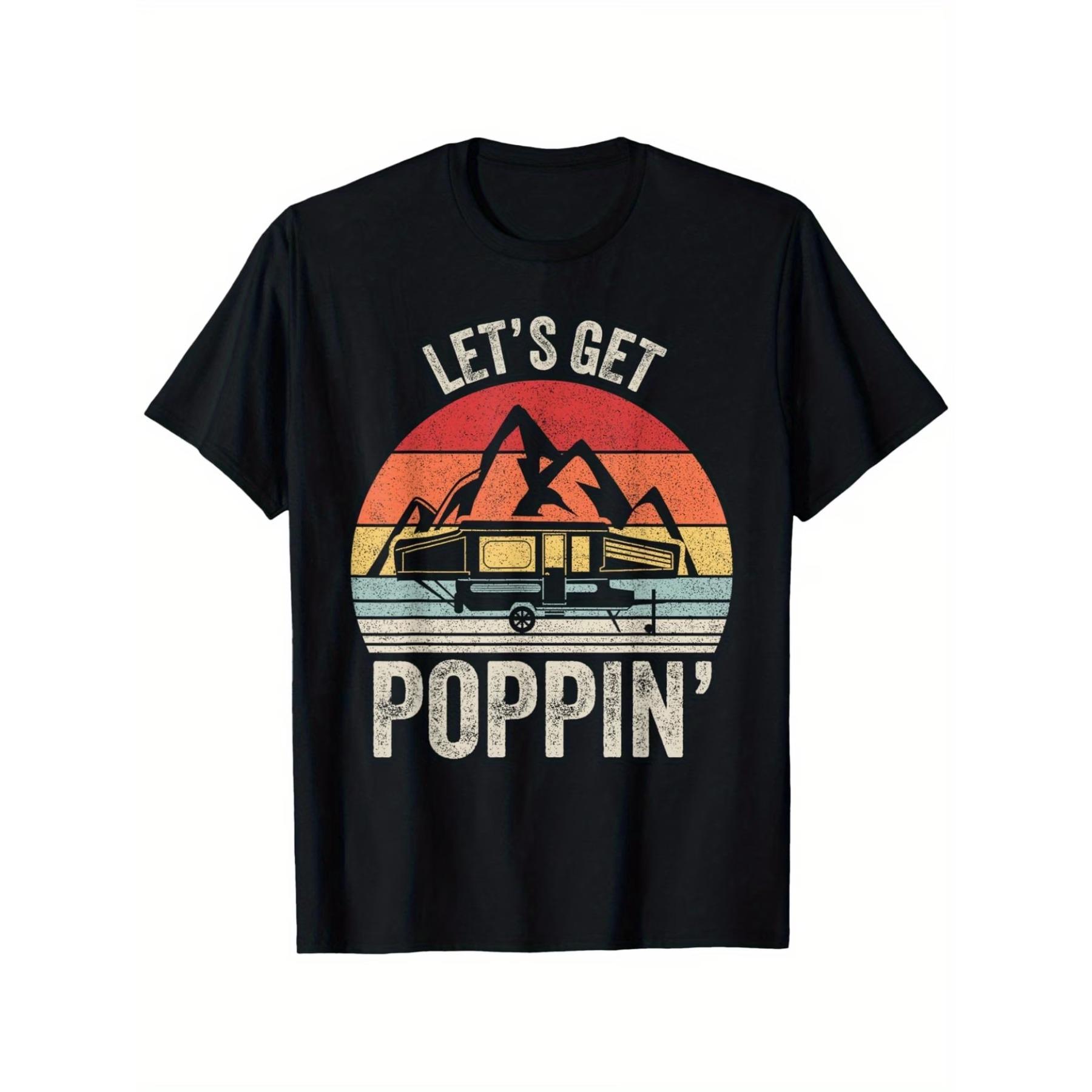 Vintage Retro Let S Get Poppin Camping RV Pop Up Camper T-Shirt, Unisex Cotton Casual Round Neck Outdoor Short Sleeve T-Shirt XXL
Vintage Retro Let S Get Poppin Camping RV Pop Up Camper T-Shirt, Unisex Cotton Casual Round Neck Outdoor Short Sleeve T-Shirt XXL