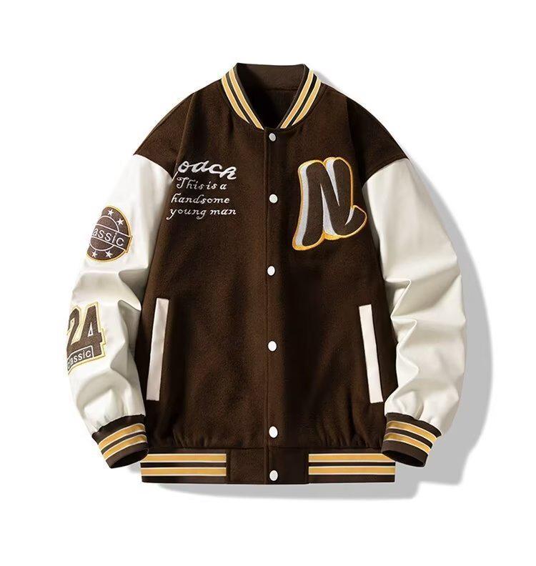Men s Retro Embroidered Baseball Jacket - Cool Spring/Autumn Couple Outfit L
Men s Retro Embroidered Baseball Jacket - Cool Spring/Autumn Couple Outfit L