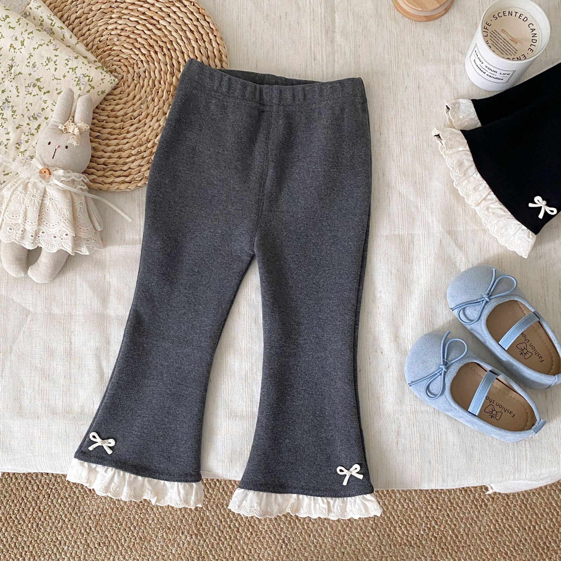 Stylish Girls Flare Pants with Lace - 2025 Spring/Autumn Collection 100 cm темно-сірий
Stylish Girls Flare Pants with Lace - 2025 Spring/Autumn Collection 100 cm темно-сірий