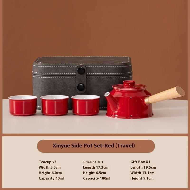 Kung Fu Travel Tea Set One Pot Three Cups Simple Anti-scalding Portable Storage Ceramic Teapot To Make Tea Kung Fu Tea Set
Kung Fu Travel Tea Set One Pot Three Cups Simple Anti-scalding Portable Storage Ceramic Teapot To Make Tea Kung Fu Tea Set