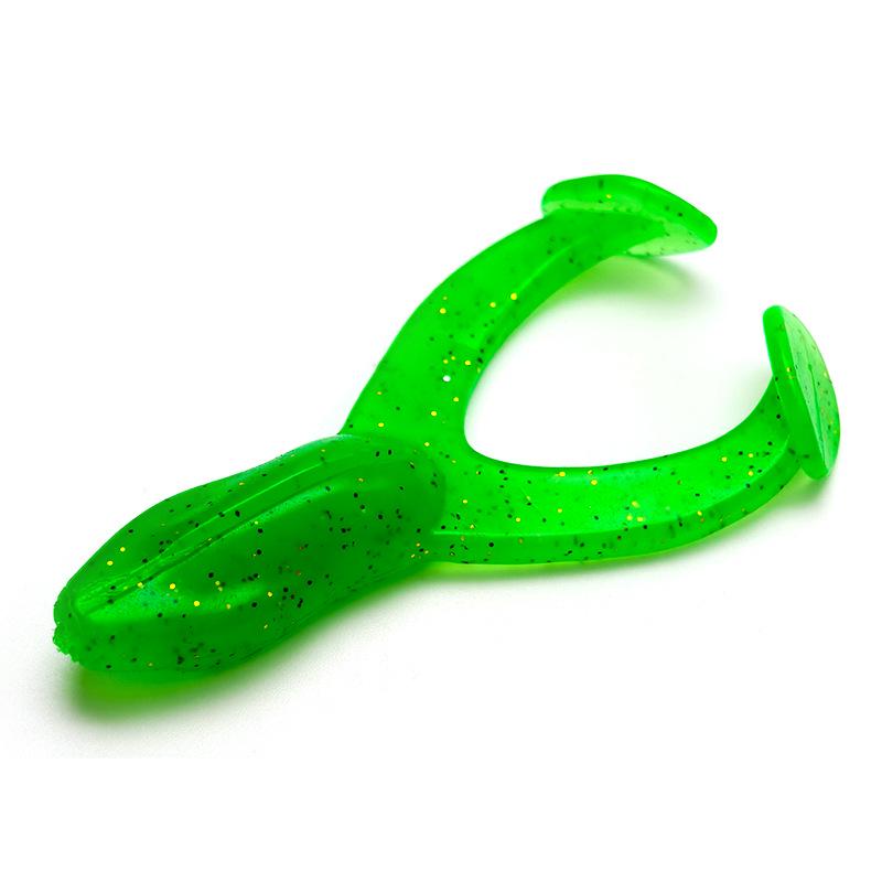 Double-Tailed Floating Frog Anti-Snag Soft Bait for Bass and Blackfish Fishing 7cm Small 3pcs/Aluminum Bag зелений
Double-Tailed Floating Frog Anti-Snag Soft Bait for Bass and Blackfish Fishing 7cm Small 3pcs/Aluminum Bag зелений
