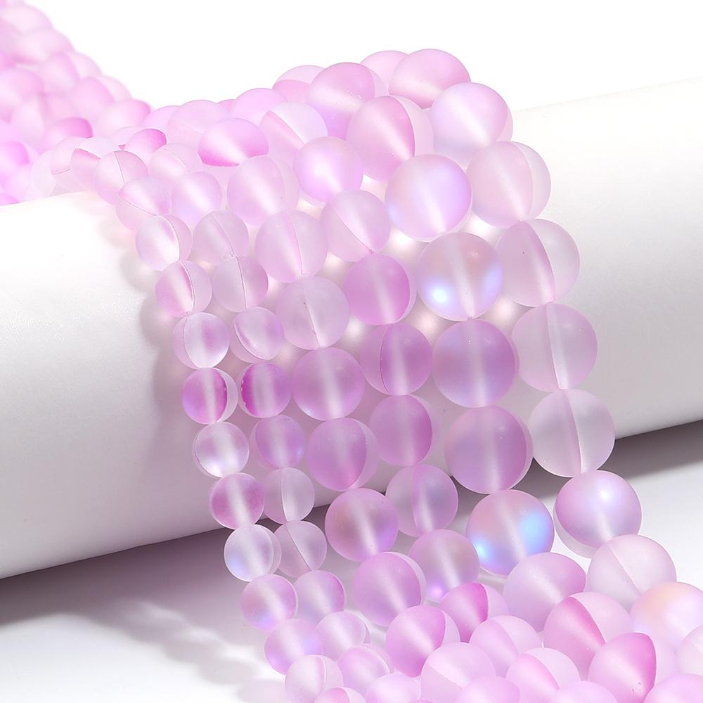 Apx 26-60pcs 6 8 10 12mm Frosted Glitter Shining Mermaid Beads Synthetic Quartz Aurora Crystal Glass Beads for Jewelry Making 6mm Apx 60pcs
Apx 26-60pcs 6 8 10 12mm Frosted Glitter Shining Mermaid Beads Synthetic Quartz Aurora Crystal Glass Beads for Jewelry Making 6mm Apx 60pcs