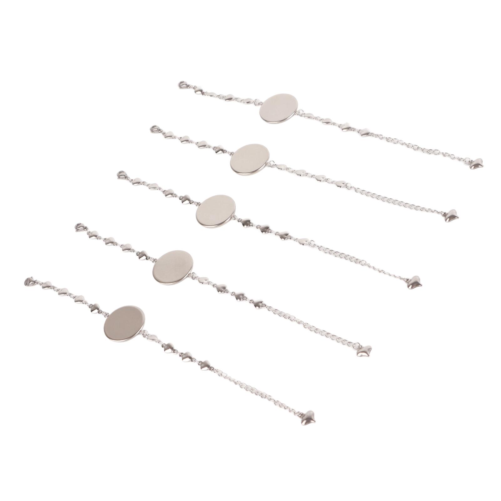 5 шт. Безель для браслета DIY Регулируемая основа-безель из нержавеющей стали для изготовления ювелирных изделий и поделок
5 шт. Безель для браслета DIY Регулируемая основа-безель из нержавеющей стали для изготовления ювелирных изделий и поделок