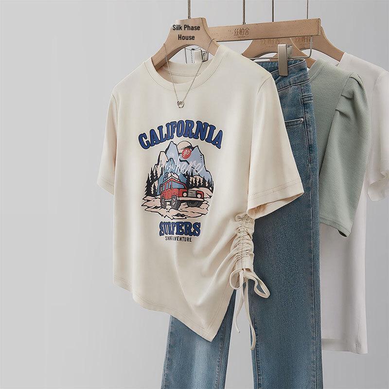 Silkberry Women s Irregular Design Letter Print Short Sleeve T-Shirt XL
Silkberry Women s Irregular Design Letter Print Short Sleeve T-Shirt XL