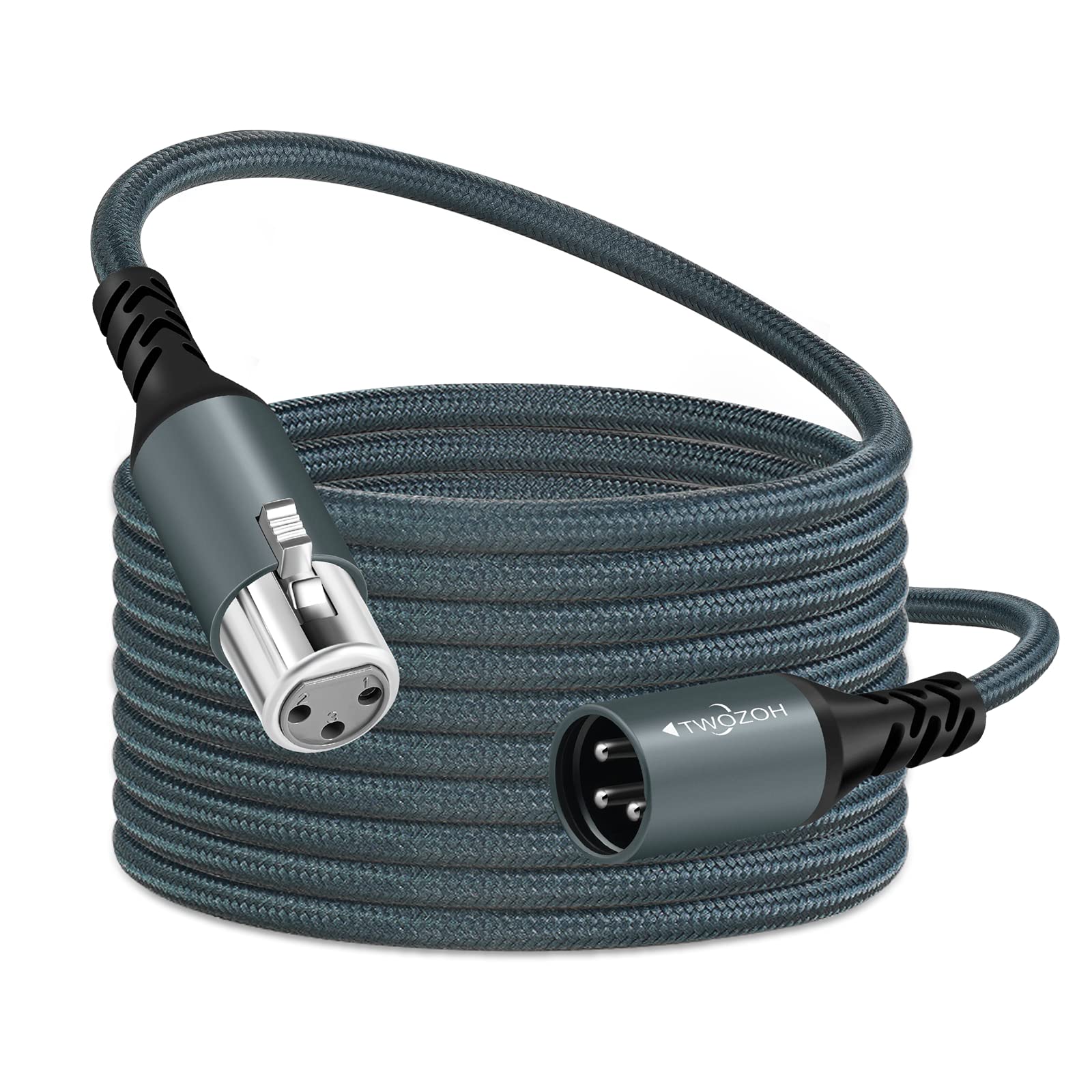 Twozoh Professional XLR Cable Braided Balanced XLR Male to XLR Female HiFi Audio Microphone Cable Invoice 0.3M 3-Pin (Qualified Available)
Twozoh Professional XLR Cable Braided Balanced XLR Male to XLR Female HiFi Audio Microphone Cable Invoice 0.3M 3-Pin (Qualified Available)