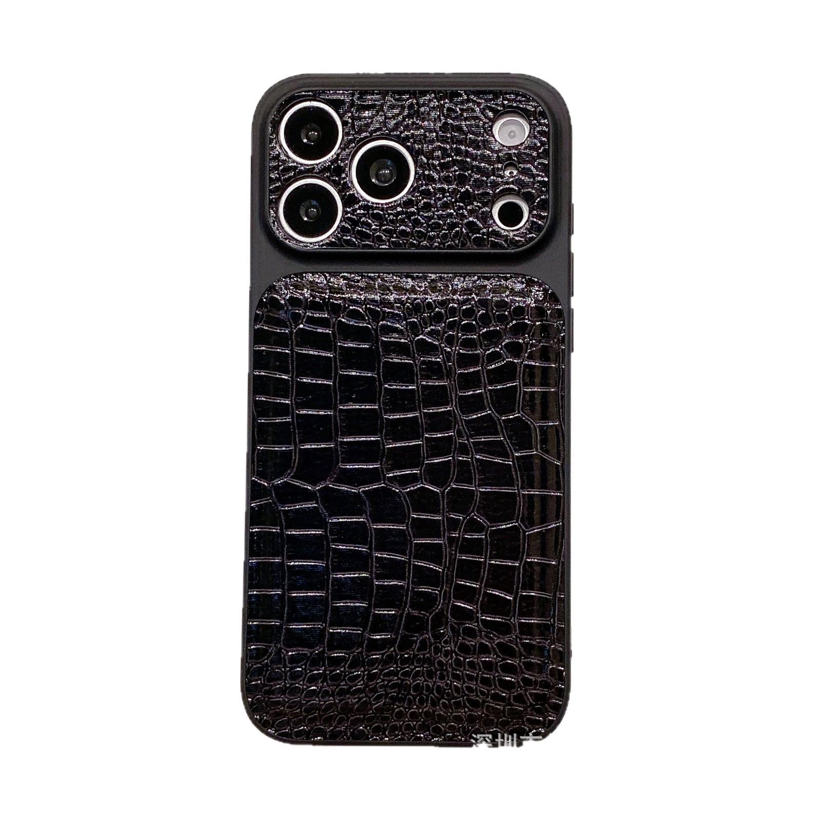 Luxury Crocodile Pattern Leather Case for iPhone 16 Pro Max - Drop-proof Protection 15 Pro Max чёрный
Luxury Crocodile Pattern Leather Case for iPhone 16 Pro Max - Drop-proof Protection 15 Pro Max чёрный