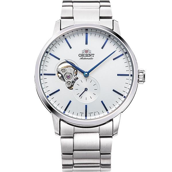 ORIENT Мужская RN-AR0102S (Современный полускелет) Круглые часы из серебристой нержавеющей стали
ORIENT Мужская RN-AR0102S (Современный полускелет) Круглые часы из серебристой нержавеющей стали