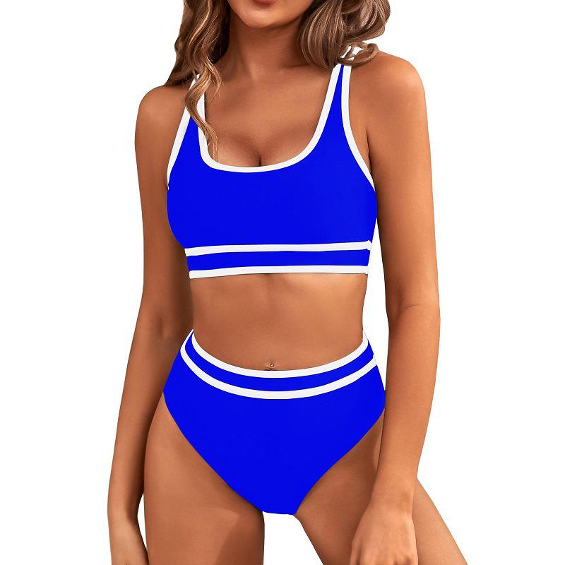 2025 Women s Sexy High Waist Bikini Set - Solid Color Split Swimwear Large рожевий червоний колір
2025 Women s Sexy High Waist Bikini Set - Solid Color Split Swimwear Large рожевий червоний колір