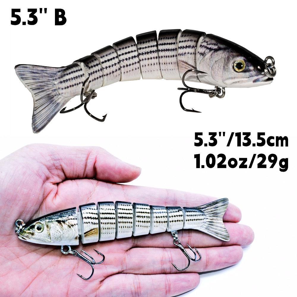 Рыболовные приманки, приманка для плавания, вобливная приманка для окуня, форели, краппи, мускусного сома, рыболовный крючок, реалистичная рыба 5.3 B
Рыболовные приманки, приманка для плавания, вобливная приманка для окуня, форели, краппи, мускусного сома, рыболовный крючок, реалистичная рыба 5.3 B