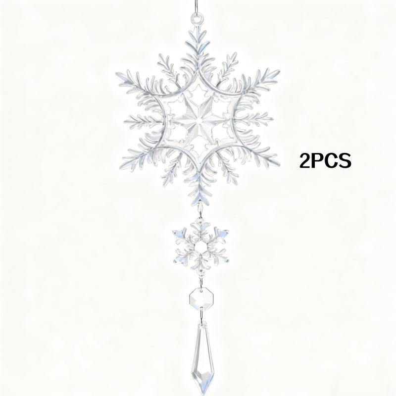 2/3/4 штуки трех размеров подвесок-снежинок, больших, средних и маленьких, DIY креативные украшения-снежинки, новая рождественская хрустальная снежинка
2/3/4 штуки трех размеров подвесок-снежинок, больших, средних и маленьких, DIY креативные украшения-снежинки, новая рождественская хрустальная снежинка